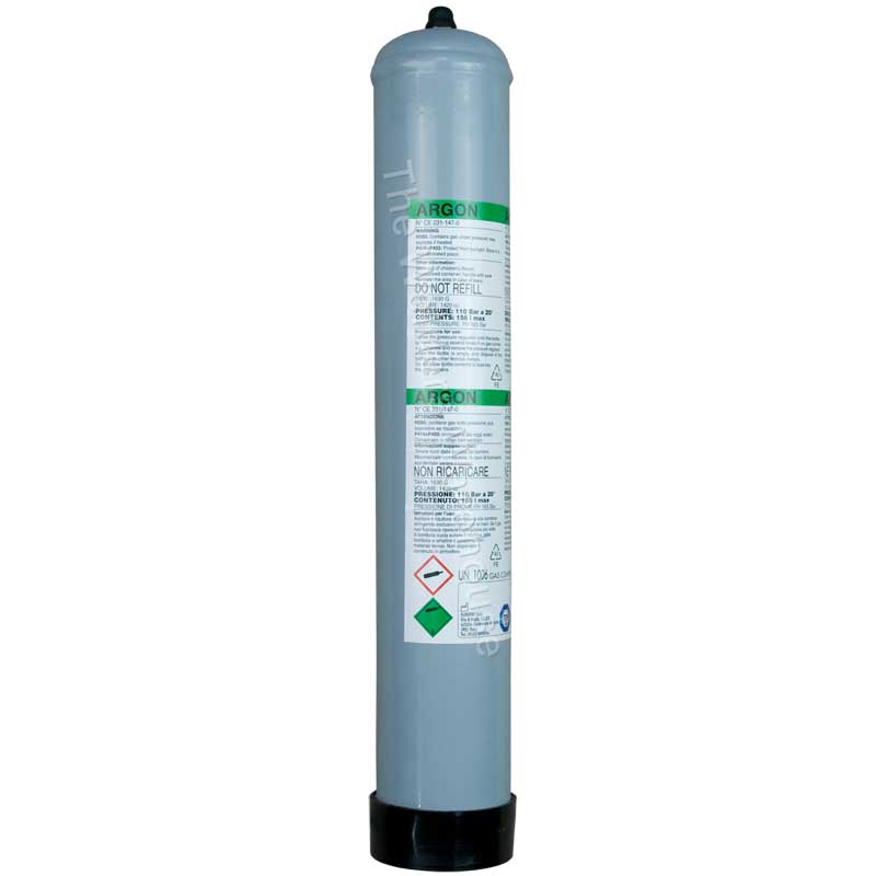 Argon Gas Cylinders (Max Capacity)