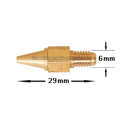 Model O Lead Welding Gun Nozzles