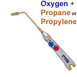 Lightweight Oxy Propane Gun