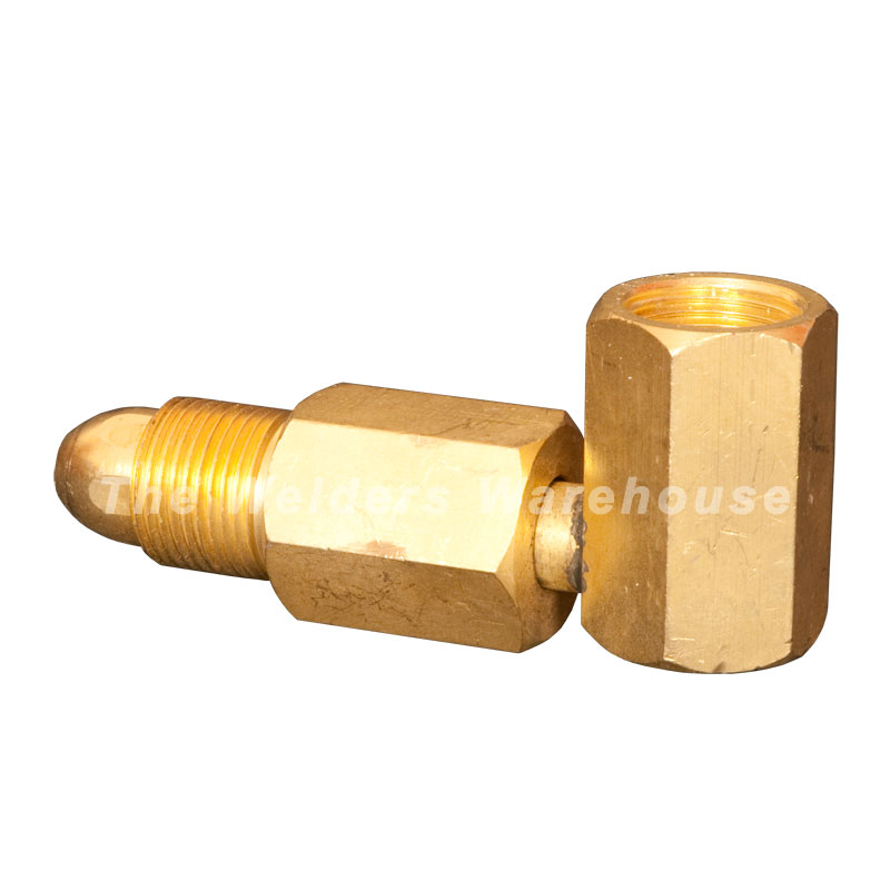 Right Angle Regulator Adaptor - LH Thread