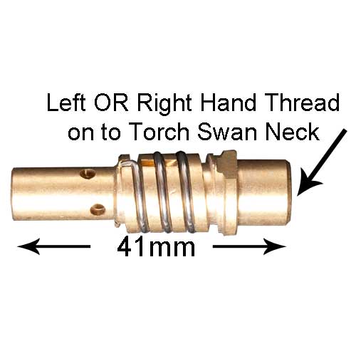 Type 15 Mig Welder Torch Tip adaptor