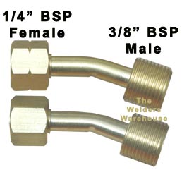 Bent Hose Adaptors