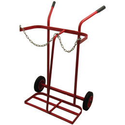 Full Size Oxy Acetylene Gas Cylinder Trolley