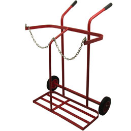 Full Size Oxy Propane Gas Cylinder Trolley