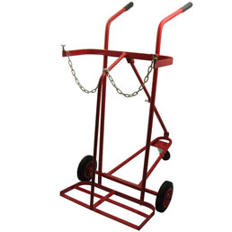 3 Wheel Full Size Oxy Acetylene Gas Cylinder Trolley