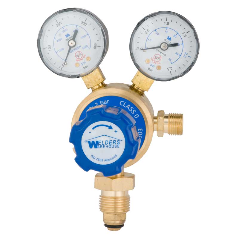 Low Pressure Gauge for Oxygen Regulator 0-100 psi 2 inches for LDP Regulators 
