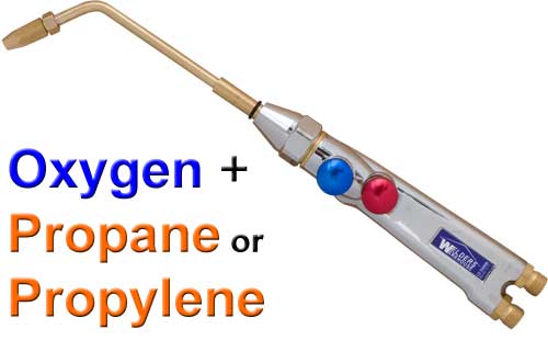 Oxy clearance blow torch