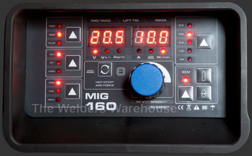 Synergic Mig Welder Panel